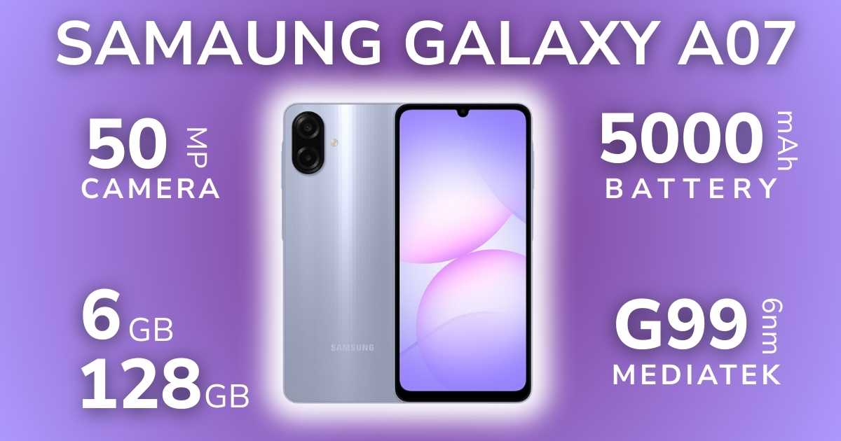 Samsung Galaxy A07 6GB