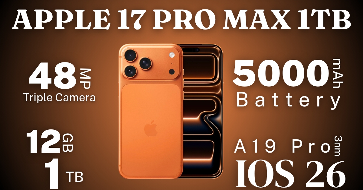 Apple iPhone 17 Pro Max 1TB
