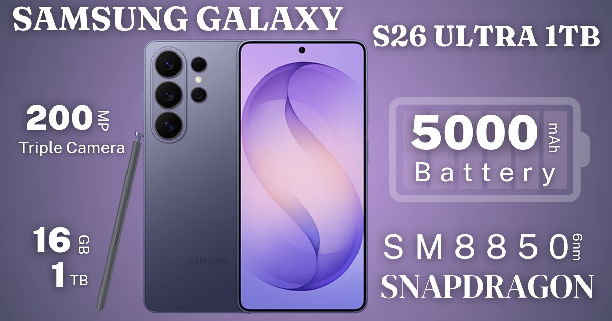 Samsung Galaxy S26 Ultra 1TB