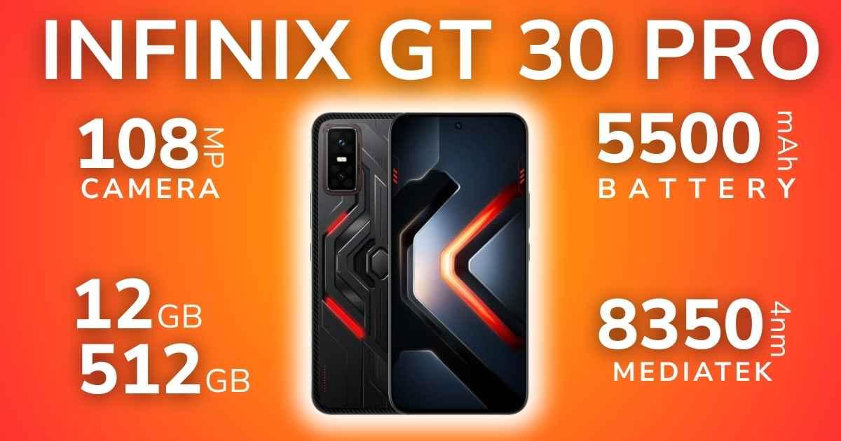 Infinix GT 30 Pro